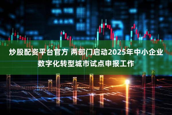 炒股配资平台官方 两部门启动2025年中小企业数字化转型城市试点申报工作